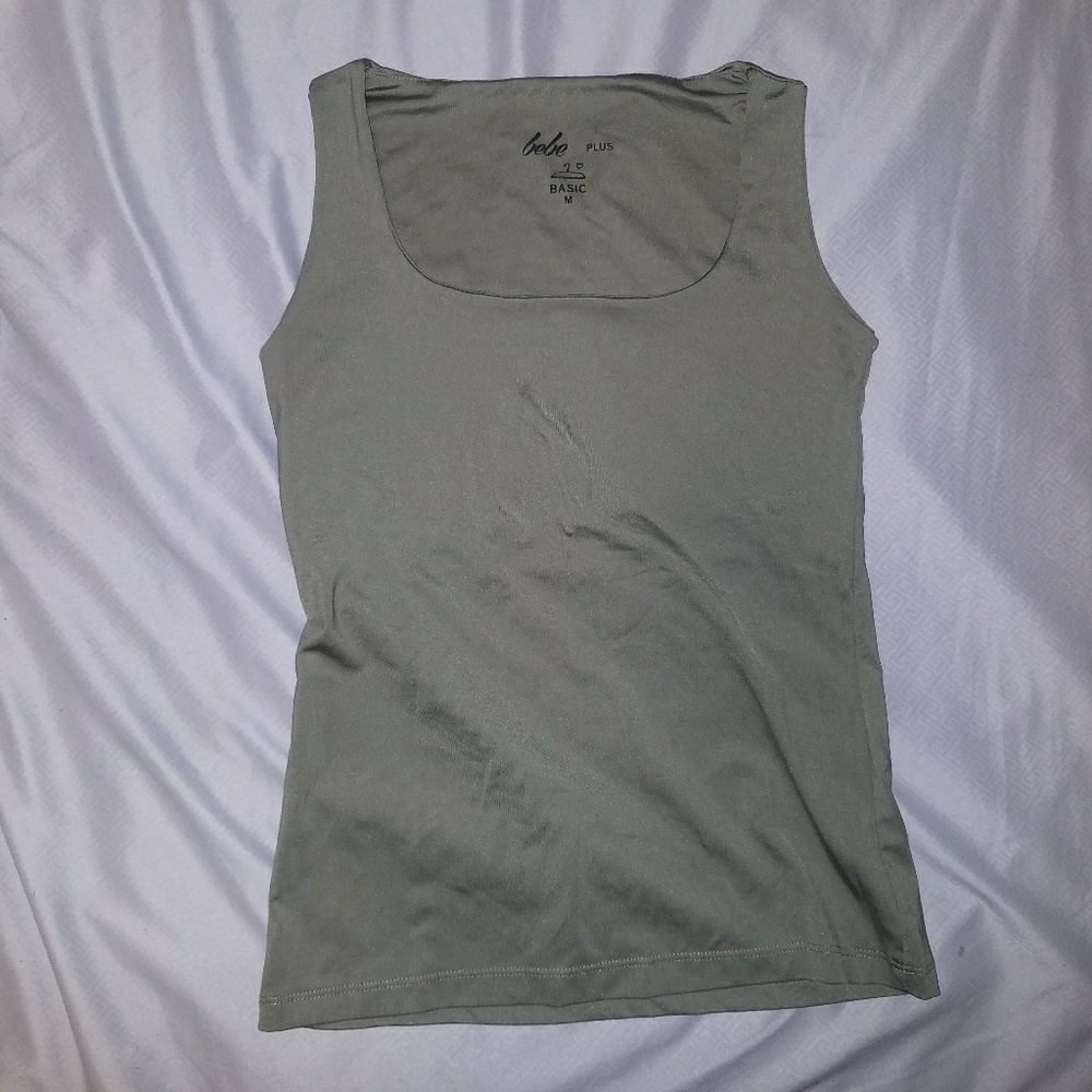 Basic silky tank top